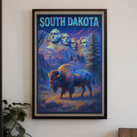 South Dakota Majestic Landscapes Poster
