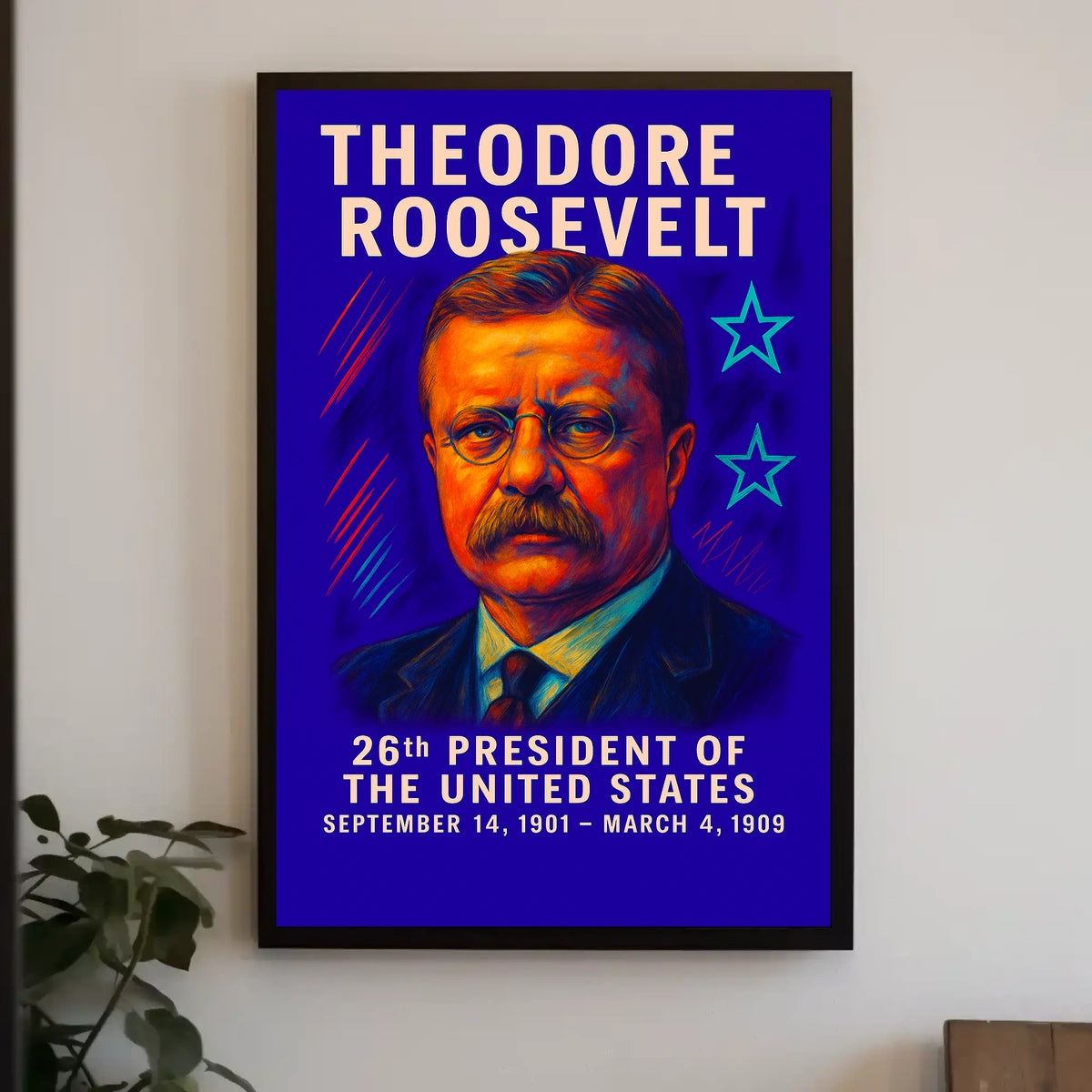 Theodore Roosevelt 26th President Poster