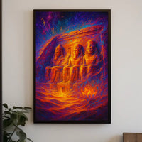 Mystical Egyptian Monuments Poster