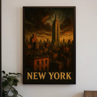 New York Skyline Poster