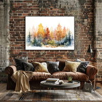 Autumn Forest Serenity Poster