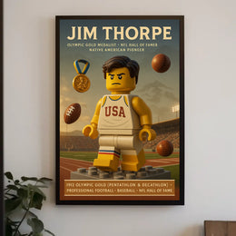 Celebrating Jim Thorpe A Legendary Pioneer Jim Thorpe Poster