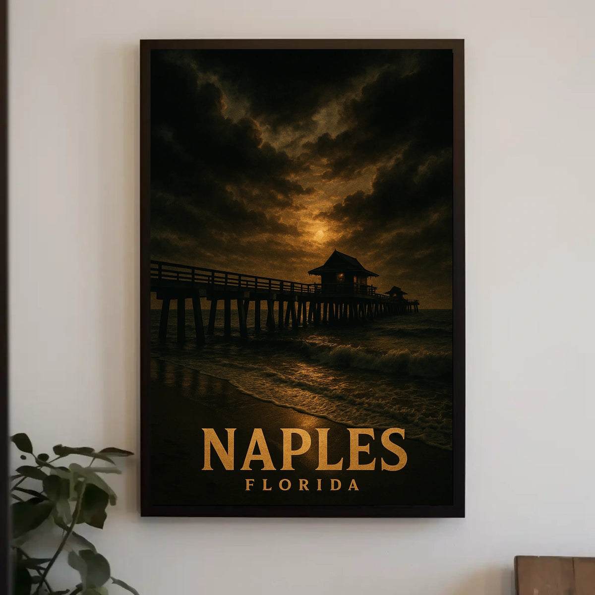 Naples, Florida Sunset Serenity Poster