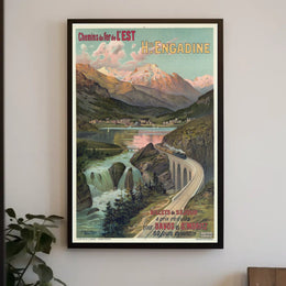 Journey To The Engadine Poster