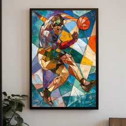 Abstract Visual Storytelling Art Poster