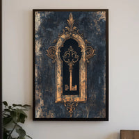 The Ornate Key Poster
