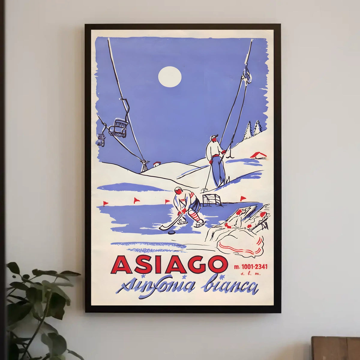 Asiago Winter Sports Poster