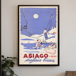 Asiago Winter Sports Poster