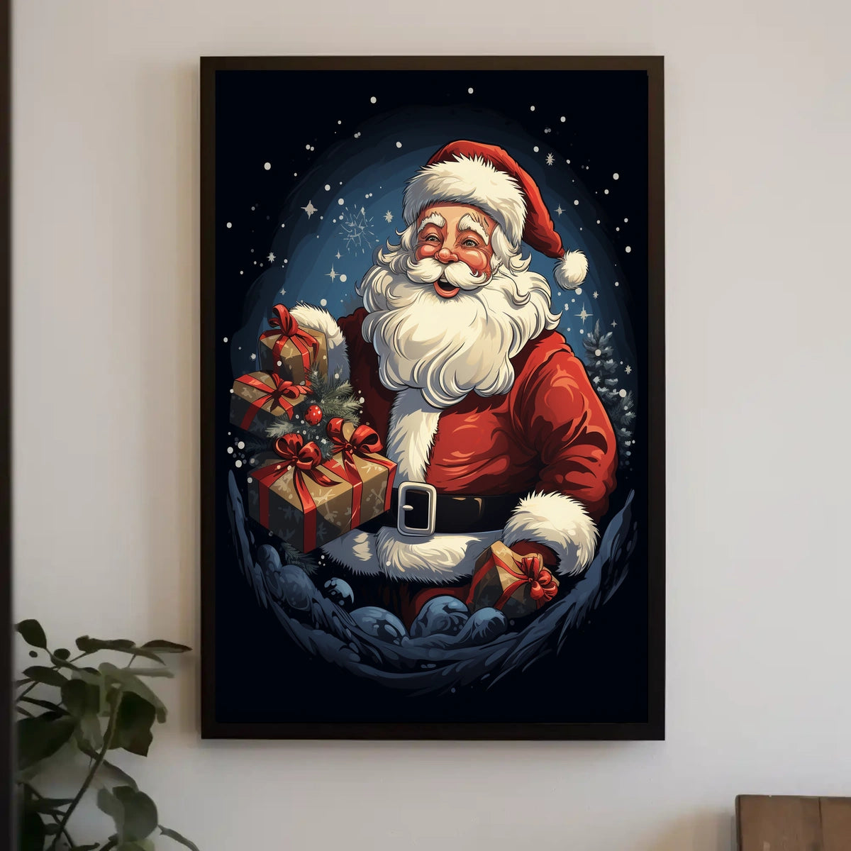 Santa Claus Holiday Cheer Poster