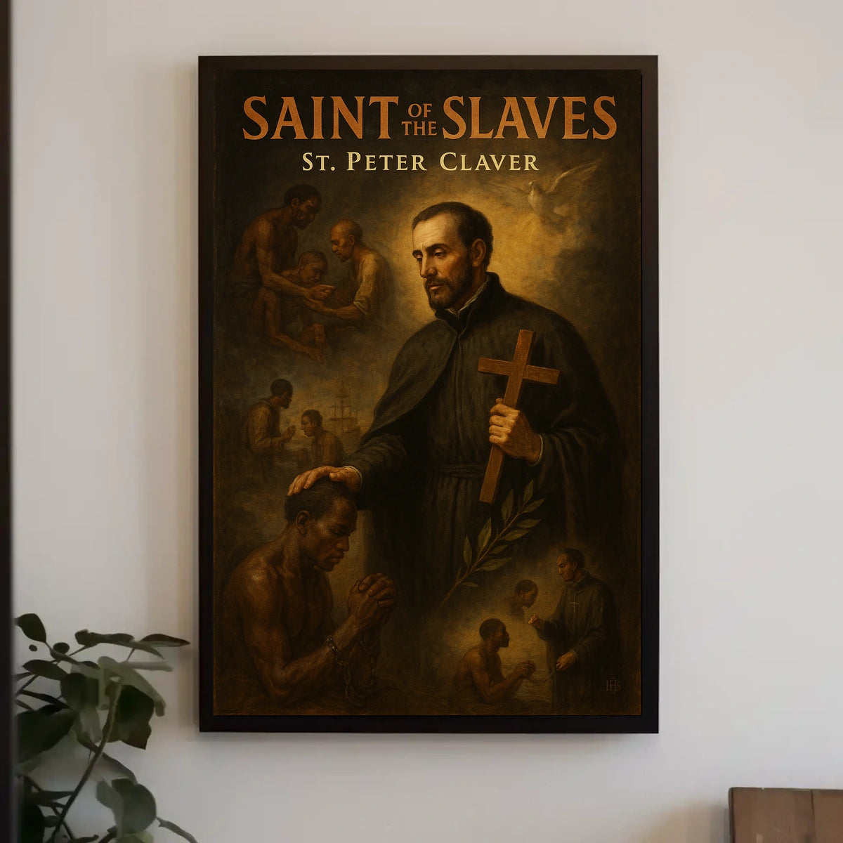 Saint Peter Claver Saint of the Slaves Poster