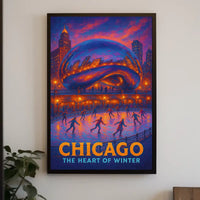 Chicago The Heart of Winter Poster