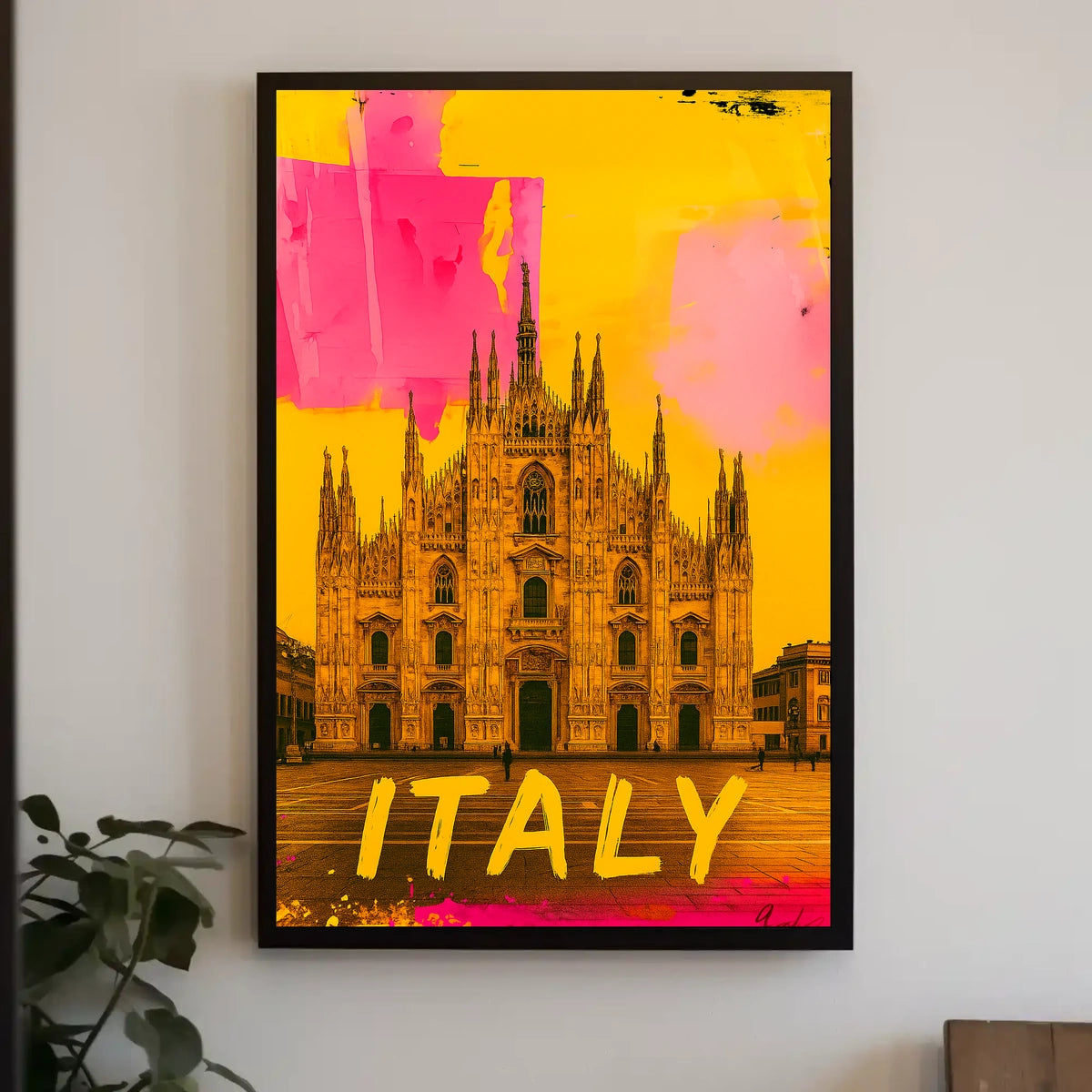 Vibrant Italy Poster