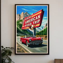 Great American Road Trip Poster