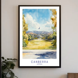 Canberra Scenic View Poster PosterGoat