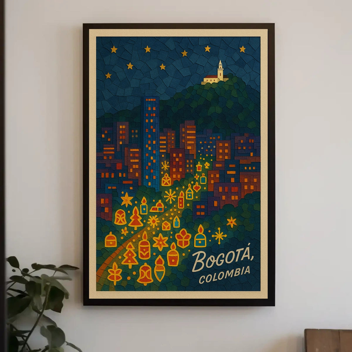Bogotá, Colombia A Night Of Lights Poster