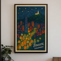 Bogotá, Colombia A Night Of Lights Poster