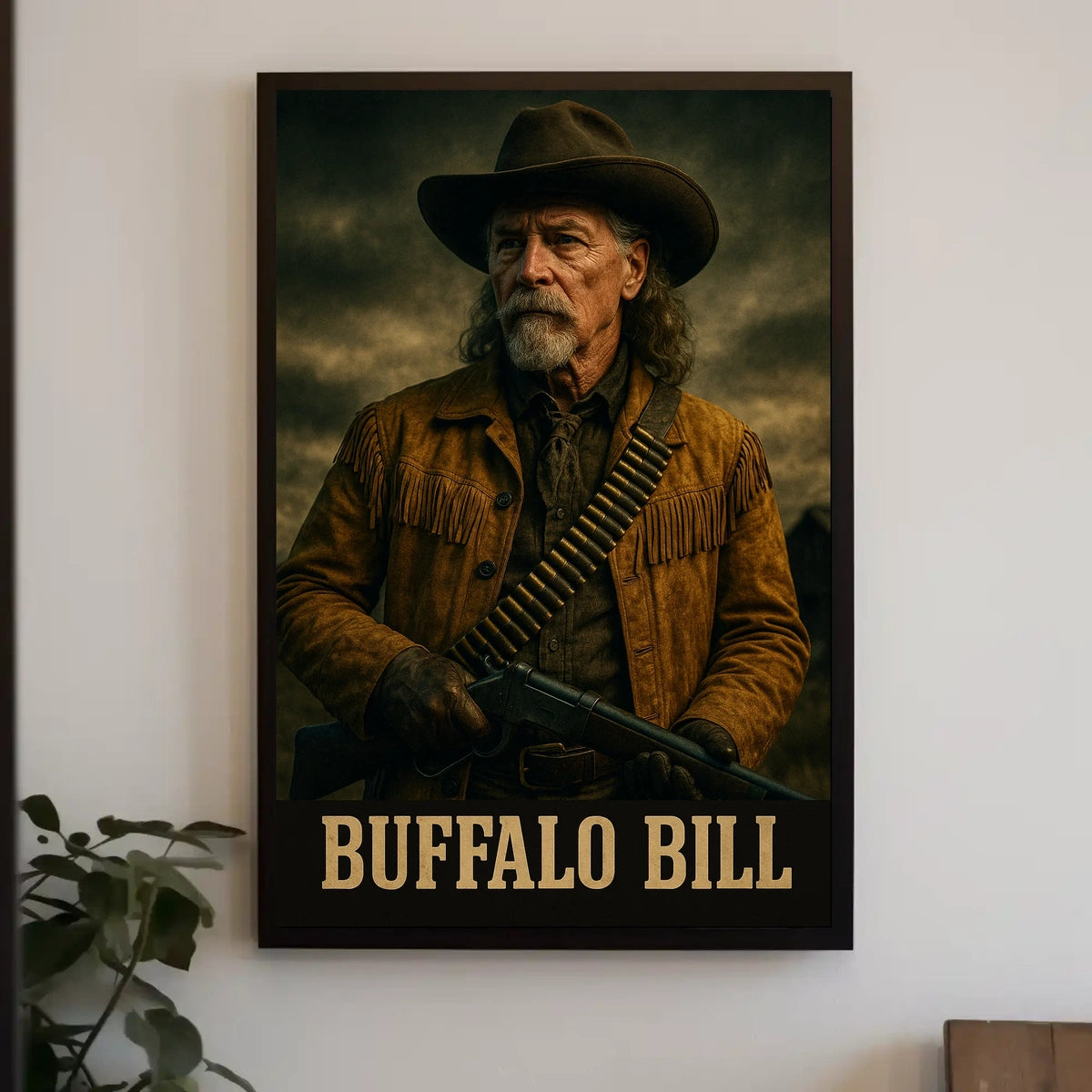 Buffalo Bill Classic Wild West Cultural Heritage Poster