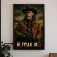 Buffalo Bill Classic Wild West Cultural Heritage Poster