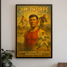Jim Thorpe A Legend Beyond the Finish Line Jim Thorpe Poster