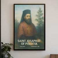 Saint Josaphat Of Polotsk Poster