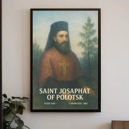 Saint Josaphat Of Polotsk Poster