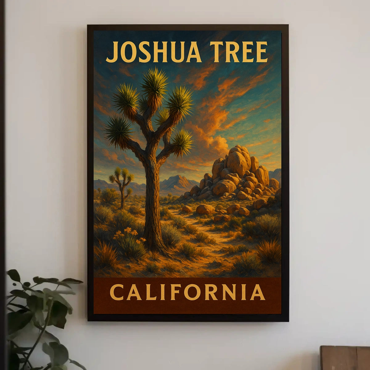 Joshua Tree California Poster