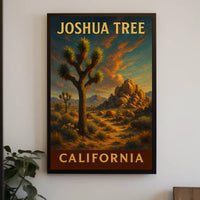 Joshua Tree California Poster