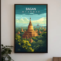 Bagan, Myanmar Poster