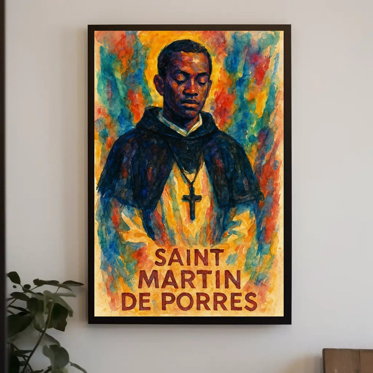 Saint Martin De Porres Poster