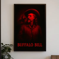 Buffalo Bill Stylized Wild West Historical or Presidential Poster