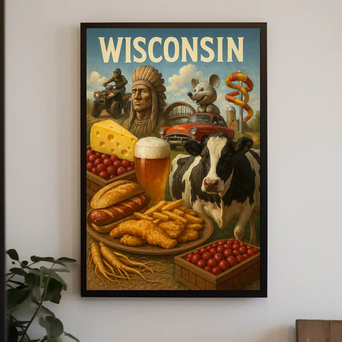 Wisconsin Wonders Poster