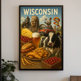 Wisconsin Wonders Poster