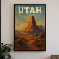 Utah Landscape Poster