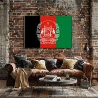 Afghanistan Flag Poster