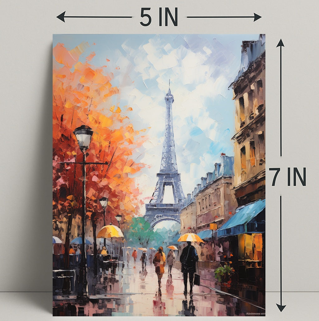 Autumn In Paris Poster