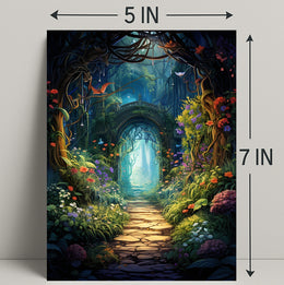 Enchanted Garden Pathway Poster