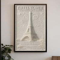 Eiffel Tower La Grandeur de la France Poster