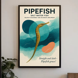 Pipefish Salt Water Elegance Poster