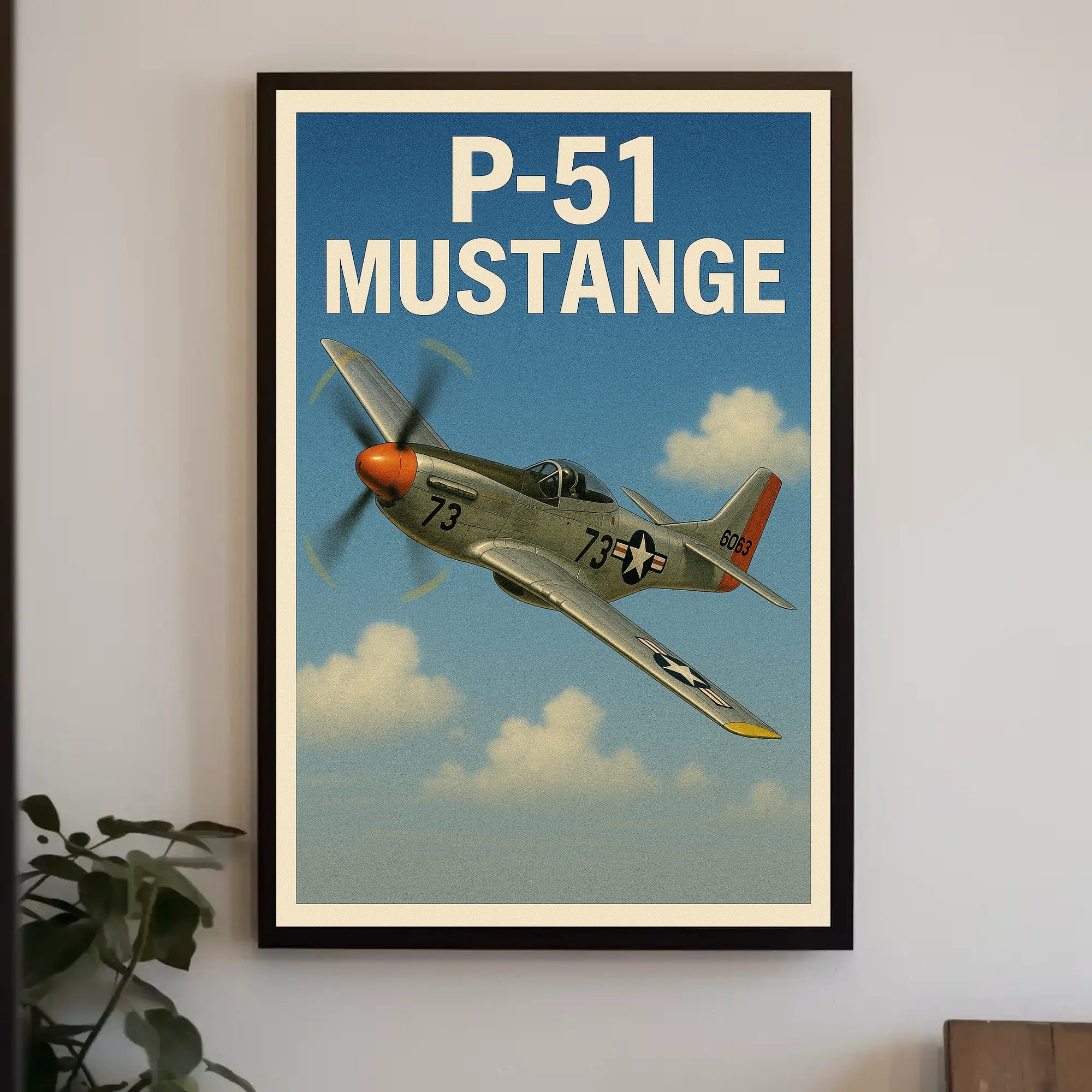 P-51 Mustang Poster PosterGoat