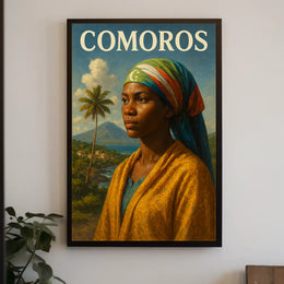 Comoros A Cultural Portrait Poster