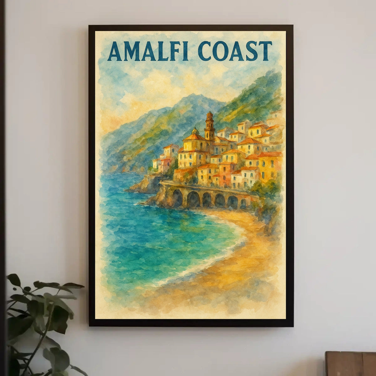 Amalfi Coast Scenic Beauty Poster