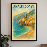 Amalfi Coast Scenic Beauty Poster
