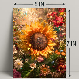 Sunlit Symphony William Morris Art Poster