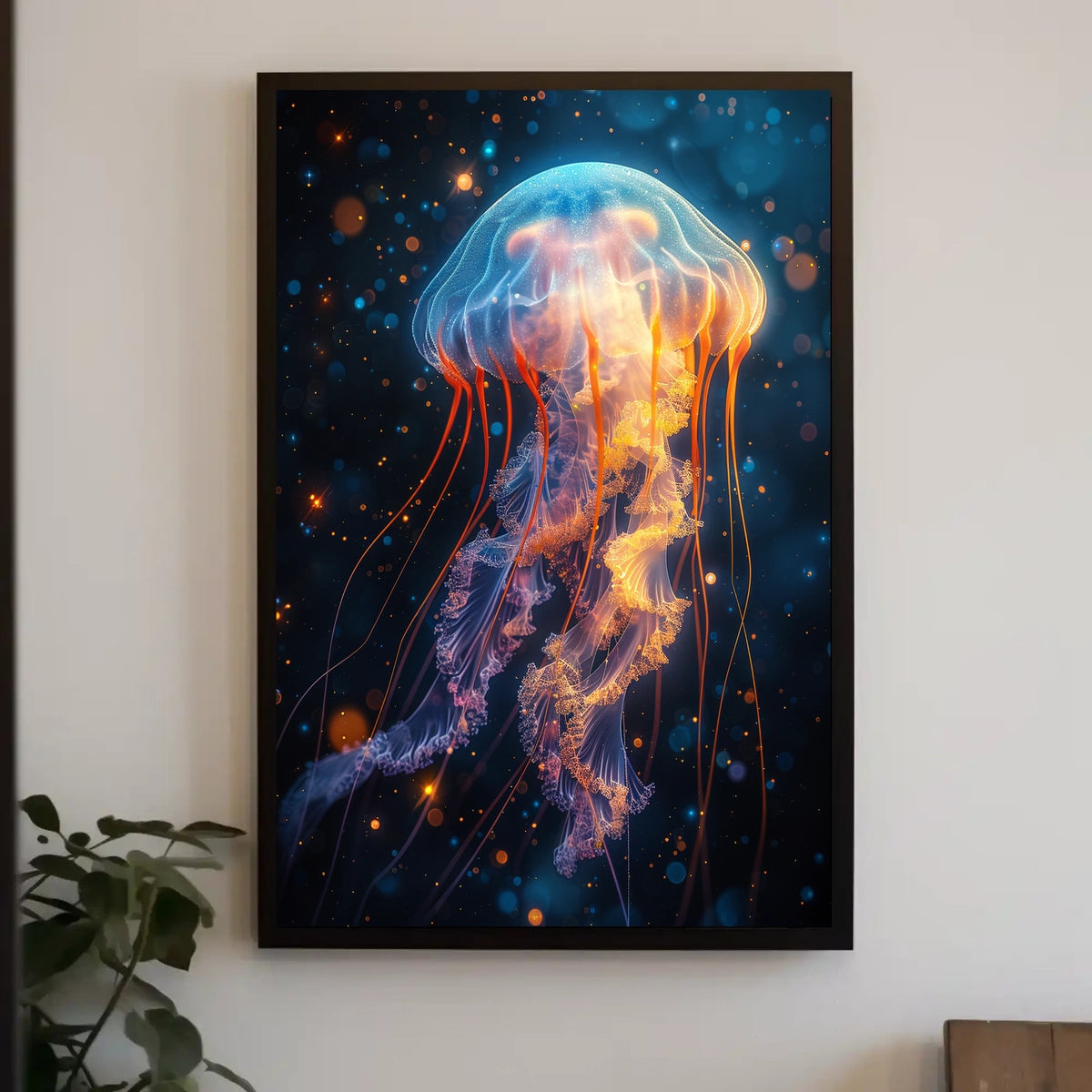 Ethereal Jellyfish Poster