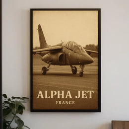 Alpha Jet France Poster