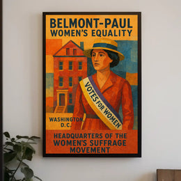 Belmont-Paul WomenS Equality Poster