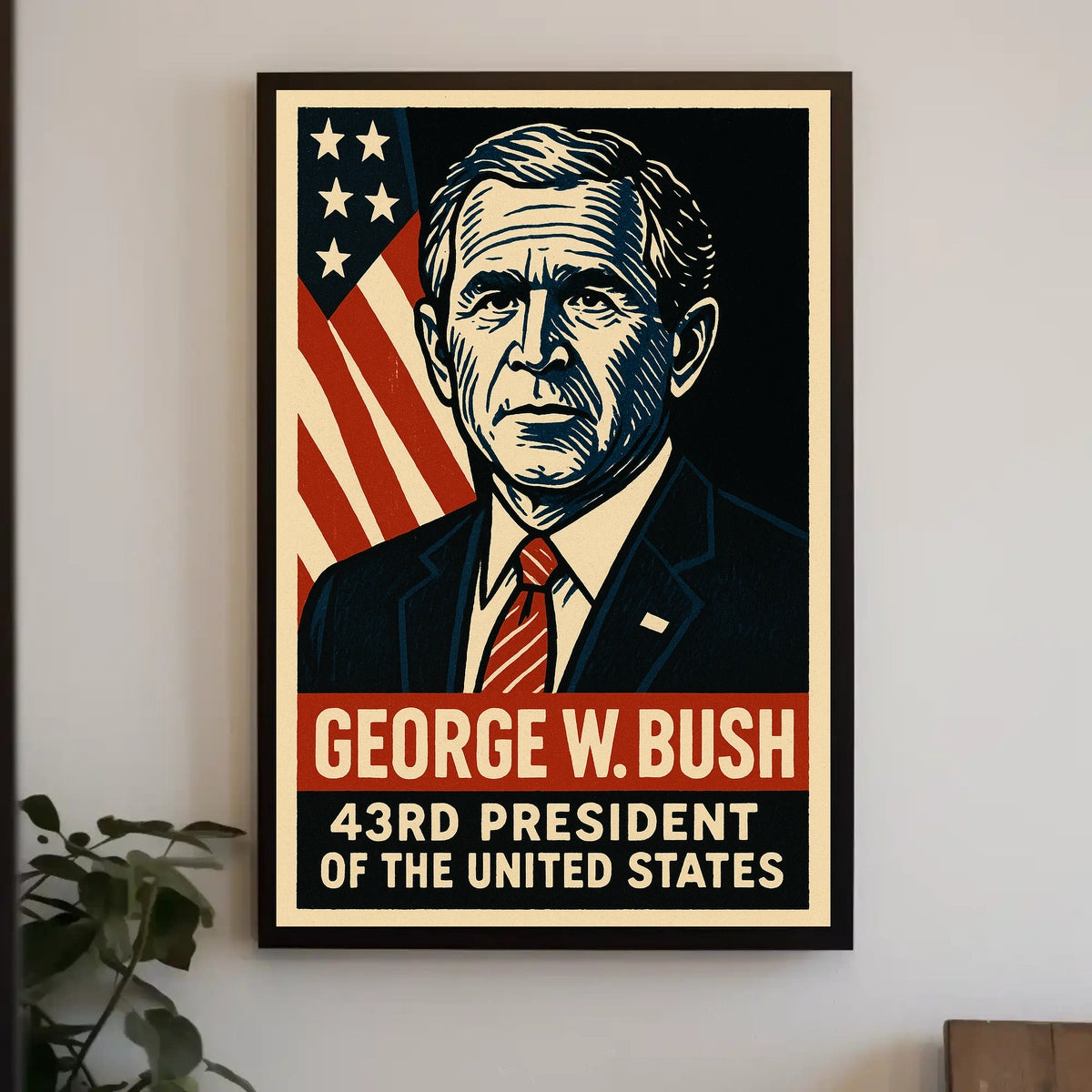 George W. Bush 43Rd President Poster