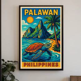 Palawan Paradise Poster