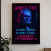 James K. Polk 11Th President Poster