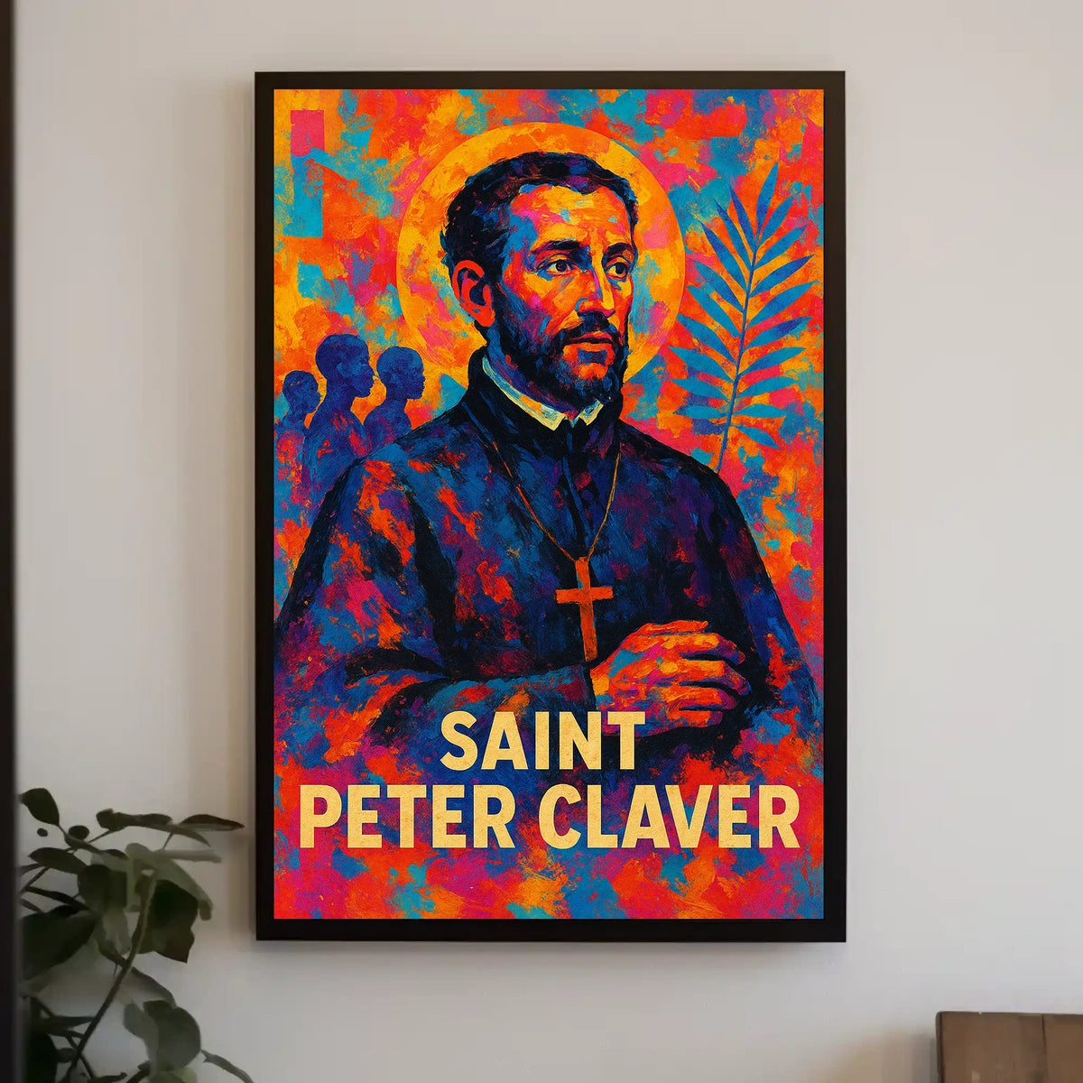 Saint Peter Claver Poster